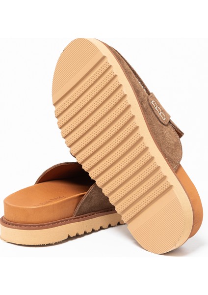 Kadın Terlik RC-26Y-180-23026 John May Tütün Süet S10 indirimleri