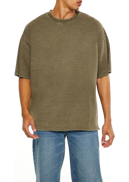 Yıkama Detaylı Tişört fiyatları