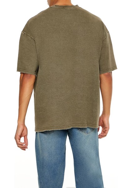 Yıkama Detaylı Tişört modelleri