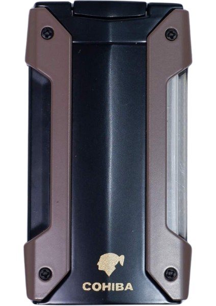 Tek Torch Pürmüz Kahverengi Puro Çakmağı