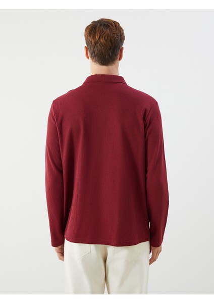 Yeni Sezon Polo Yaka Uzun Kollu Erkek Sweatshirt fırsatları