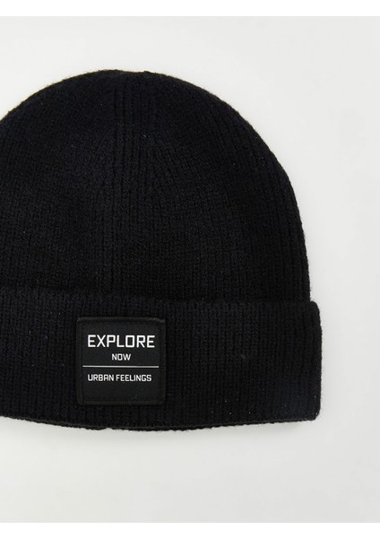 Yeni Sezon Etiket Nakışlı Erkek Bere fiyatları