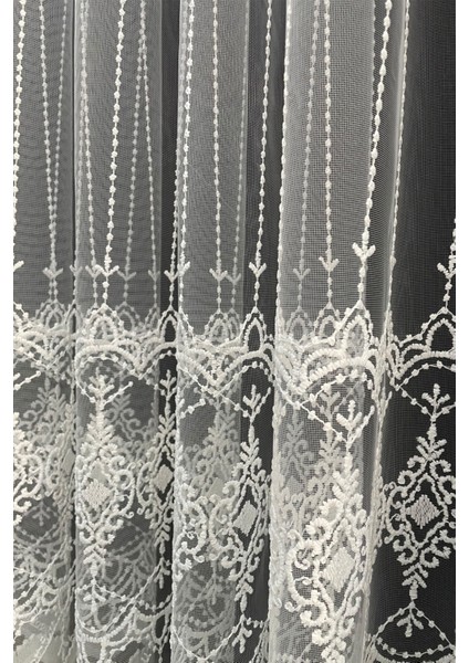 Eko 8047 Desenli 1'e 3 Sık Pileli Tül Perde indirimleri