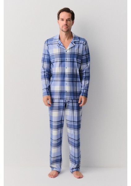 Sam Erkek Maskülen Pijama Takımı