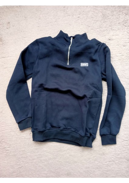 Fermuar Yaka Sweatshirt