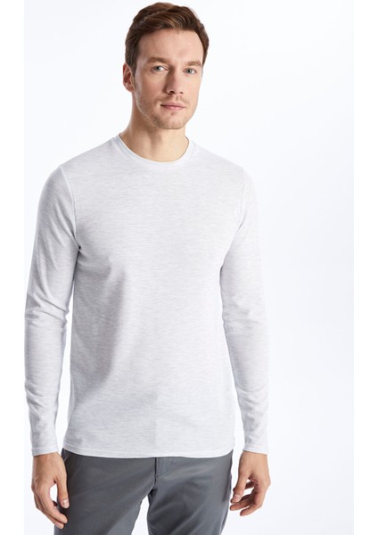 Yeni Sezon Bisiklet Yaka Uzun Kollu Erkek Tişört