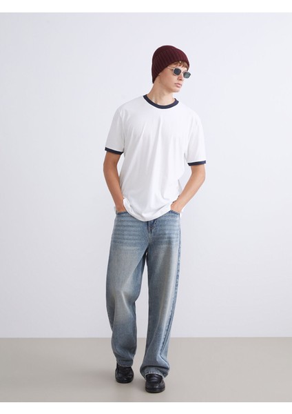 Yeni Sezon Bisiklet Yaka Penye Erkek Tişört fiyatları