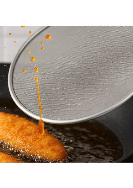 2 Adet - "yağ Sıçratmaz Tel Süzgeç | 29 cm Kızartma Koruyucu Kapak - Sıçrama Önleyici File fırsatları