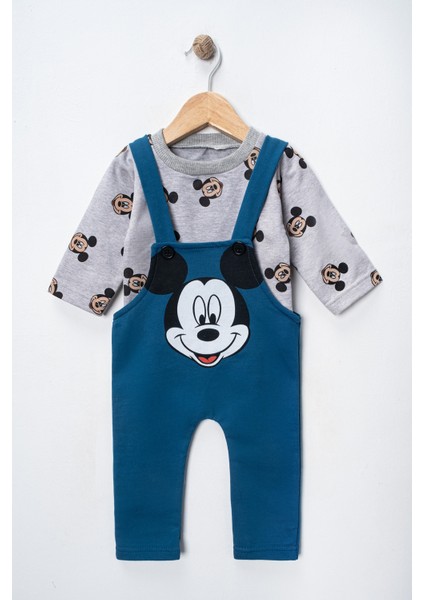 Mickey Mouse Baskılı Içi Badili Salopet Bebek Tulumu fiyatları