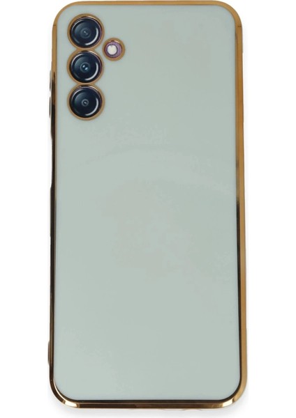 Bfs Samsung Galaxy M14 5g Kılıf Volet Silikon - Açık Yeşil