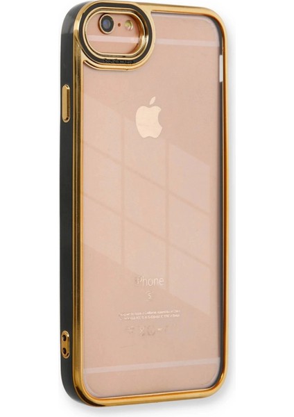 Bfs iPhone 6 Kılıf Liva Lens Silikon - Siyah