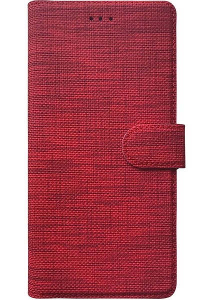 Xiaomi Redmi Note 10 Pro Max Renkli Kumaş Cüzdan Kılıf Ekran Koruyucu