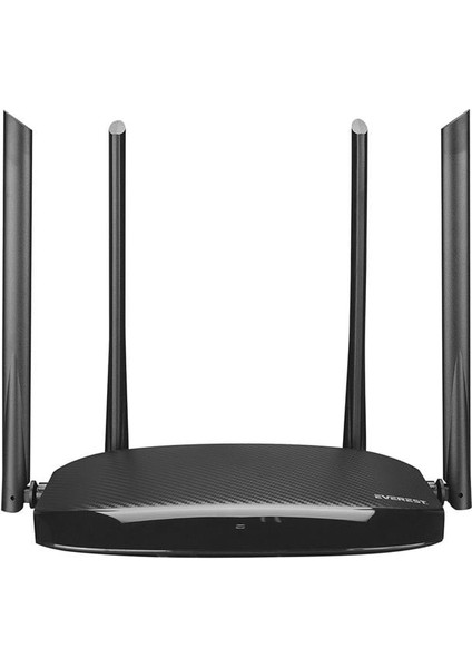 Everest Ewr-Ac5-V3 AC1200MBPS Dual Band Wi-Fi 2.4g/5g 6dbi Anten Kablosuz Router fırsatları