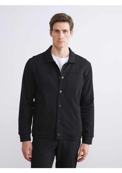 Yeni Sezon Rahat Kalıp Uzun Kollu Erkek Gömlek Ceket