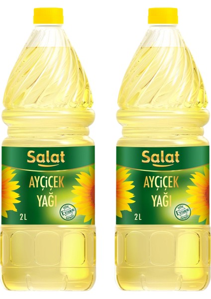 Ayçiçek Yağı 2 Lt Pet x 2 Adet