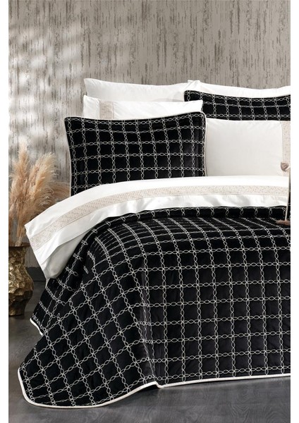 Merry 10 Parça Çeyiz Seti Siyah