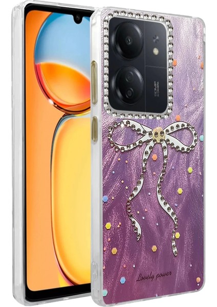 Bfs Xiaomi Redmi 13C Kılıf Blade Aynalı Desenli Kapak - Desen 1