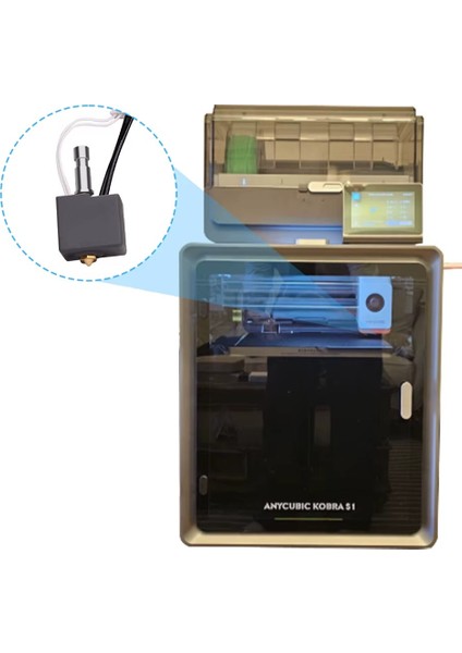 Anycubic Kobra S1 Hotend Seti-0.8mm(Pirinç Nozzle) fırsatları