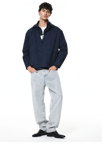 Yeni Sezon Baggy Fit Erkek Jean Pantolon