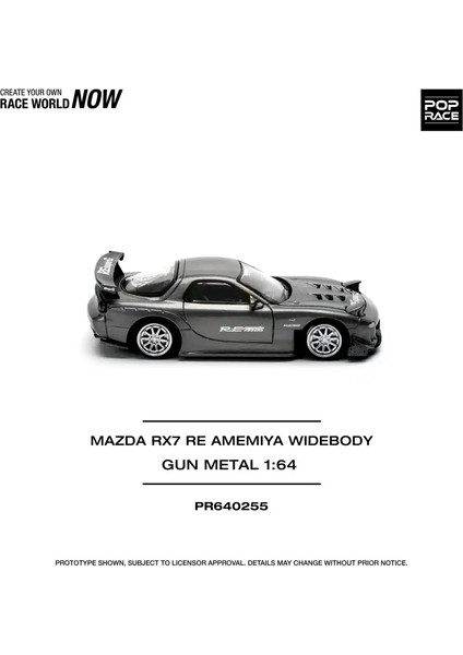 Mazda Rx7 PR64-255 modelleri