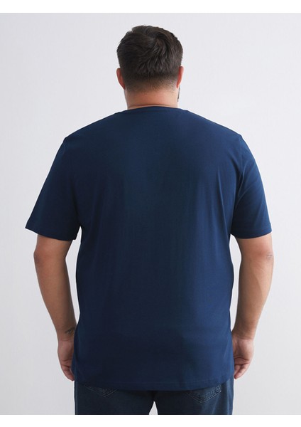 Yeni Sezon Büyük Beden V Yaka Penye Erkek Tişört indirimleri