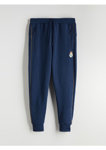 Yeni Sezon Slim Fit Real Madrid Baskılı Erkek Jogger Eşofman Altı fırsatları