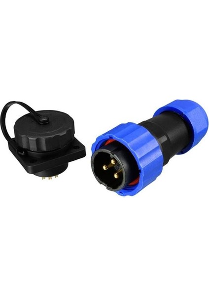 SD28 Su Geçirmez 3 Pin 28 mm Dörtgen Konnektör modelleri