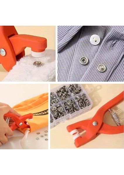 Plastik Çıt Çıt Pensi–kıyafet, Bebek Önlüğü, Gömlek ve Tekstil Ürünleri Için Çıtçıt Takma Aleti (5250) fiyatları