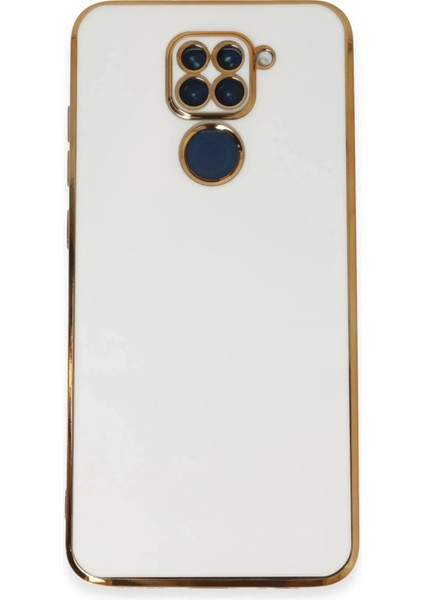 Bfs Xiaomi Redmi Note 9 Kılıf Volet Silikon - Beyaz