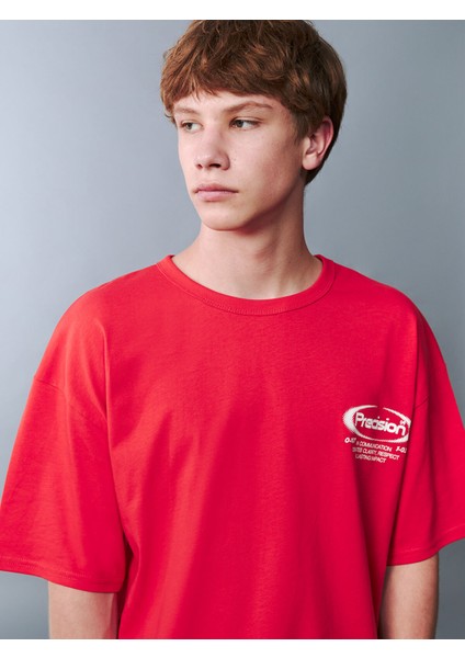 Yeni Sezon Bisiklet Yaka Genç Erkek Tişört modelleri