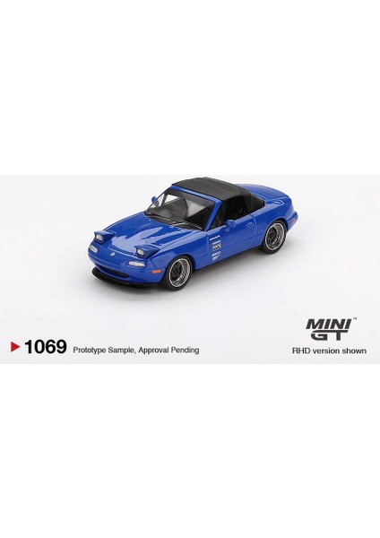 1/64 Mazda Miata Mx-5 (Na) Tuned Version Dark Blue MGT01069