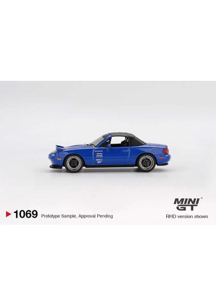 1/64 Mazda Miata Mx-5 (Na) Tuned Version Dark Blue MGT01069 modelleri