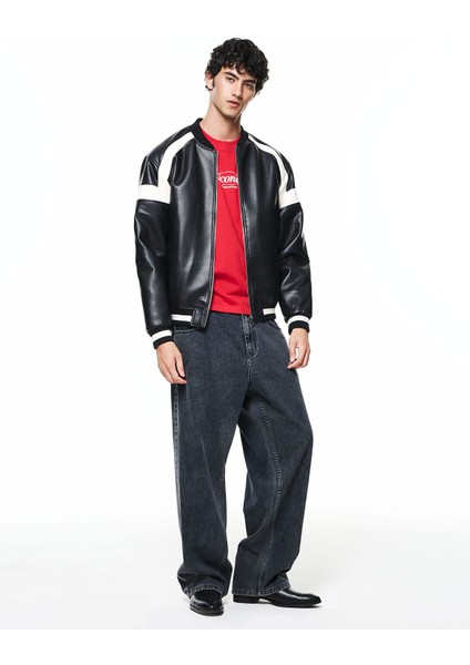 Yeni Sezon Baggy Fit Erkek Jean Pantolon