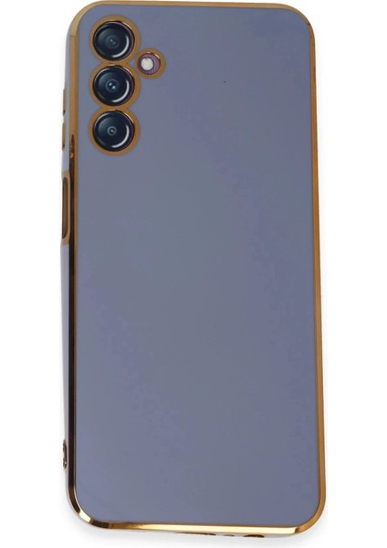 Bfs Samsung Galaxy M14 5g Kılıf Volet Silikon - Mavi