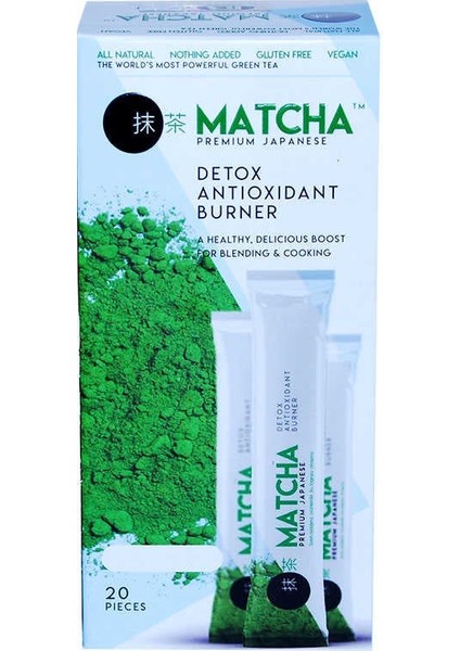 Matcha (Maça) Çayı Premium 20 Poşet
