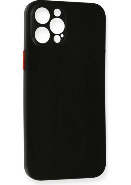 Bfs iPhone 12 Pro Max Kılıf Pp Ultra Ince Kapak - Siyah
