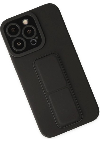 Bfs iPhone 13 Pro Kılıf Mega Standlı Silikon - Siyah fiyatları