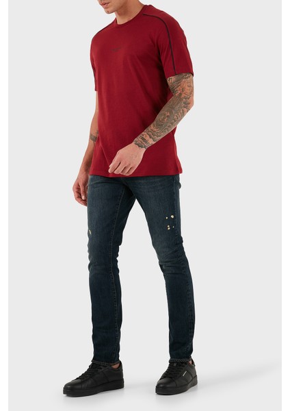 Pamuklu Slim Fit Normal Bel Dar Paça Jeans Erkek Kot Pantolon XM000070 AF15833 MB001 fiyatları