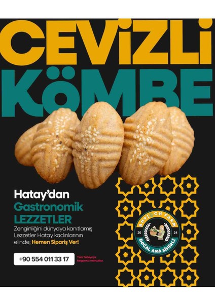 Cevizli Kömbe 500GR