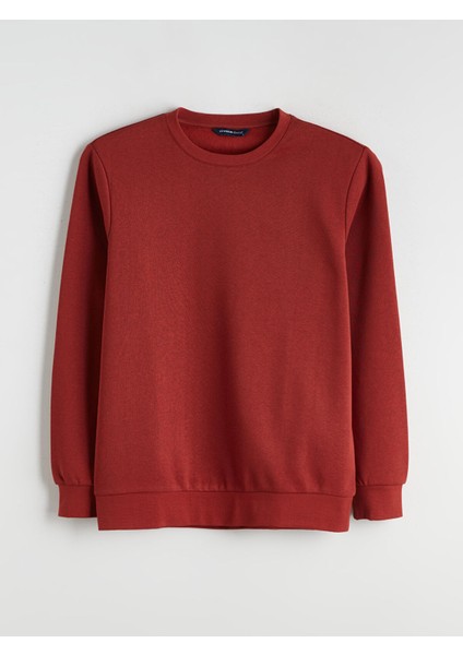 Yeni Sezon Bisiklet Yaka Erkek Sweatshirt