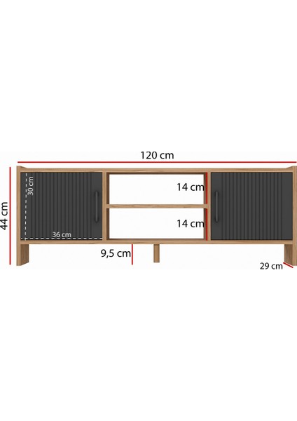 Molde Modern Tv Sehpası Mdf Membran Kapaklı Raflı Tv Ünitesi Televizyon Sehpası modelleri
