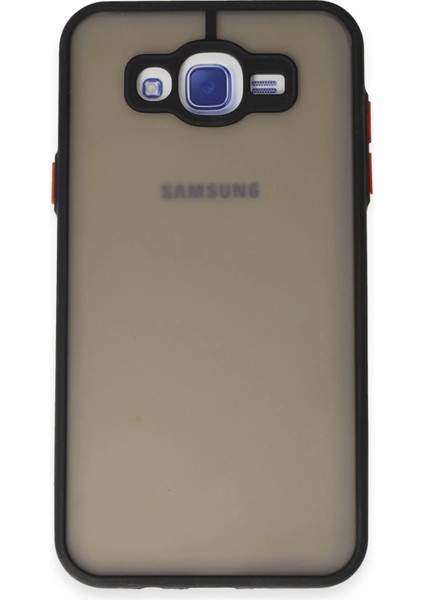 Bfs Samsung Galaxy J7 Kılıf Montreal Silikon Kapak - Siyah