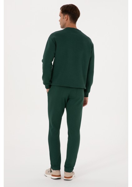 Erkek Koyu Yeşil Eşofman Altı 50313747-VR079 fırsatları