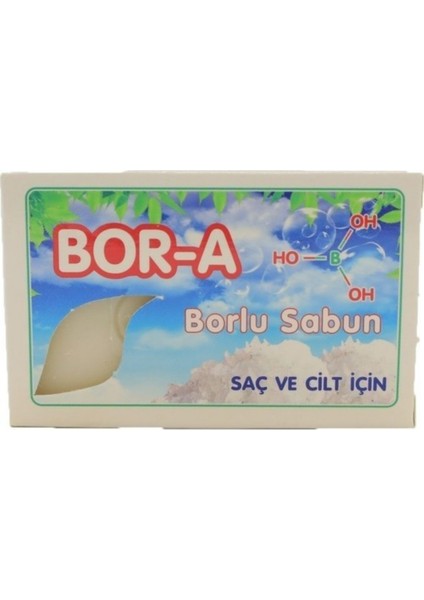 Borlu Cilt ve Gözenek Temizleyici Sabun Saç ve Cilt 100 gr