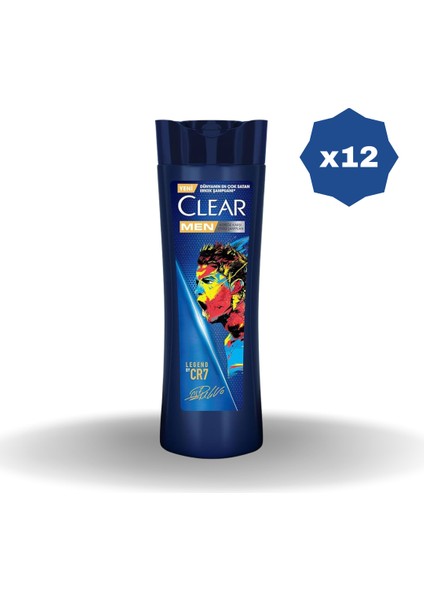 Şampuan Cr7 Cristiano Ronaldo Kepeğe Karşı 350 ml - (12 Adet)