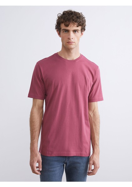 Yeni Sezon Bisiklet Yaka Penye Erkek Tişört