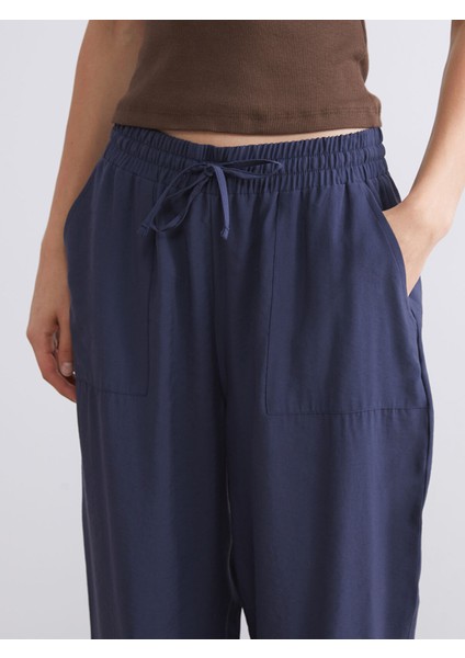 Yeni Sezon Beli Lastikli Kadın Jogger Pantolon modelleri