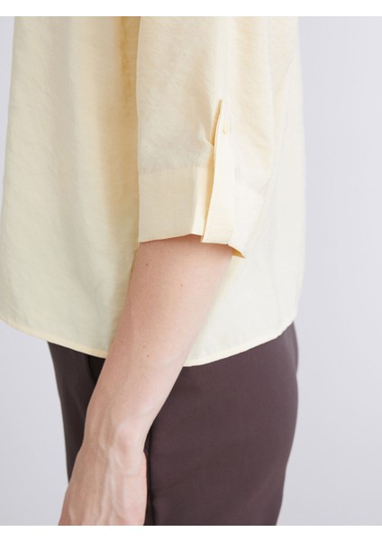 Yeni Sezon Modal Karışımlı Kadın Gömlek modelleri