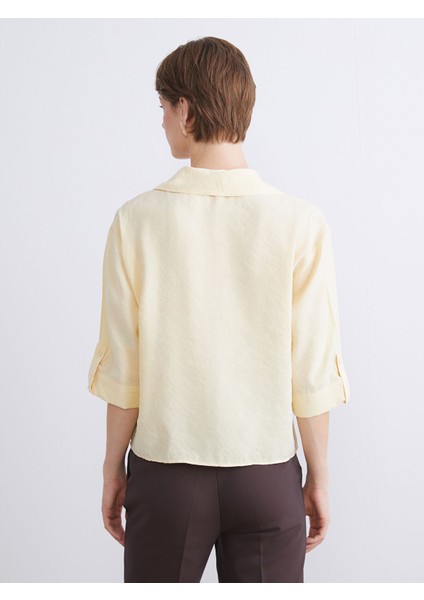 Yeni Sezon Modal Karışımlı Kadın Gömlek fırsatları