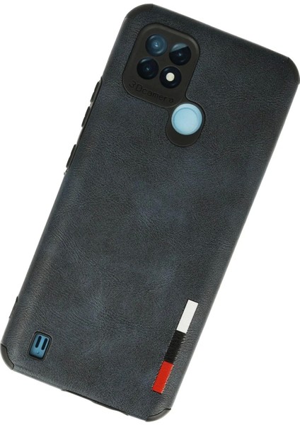 Bfs Realme C21 Kılıf Loop Deri Silikon - Lacivert fiyatları